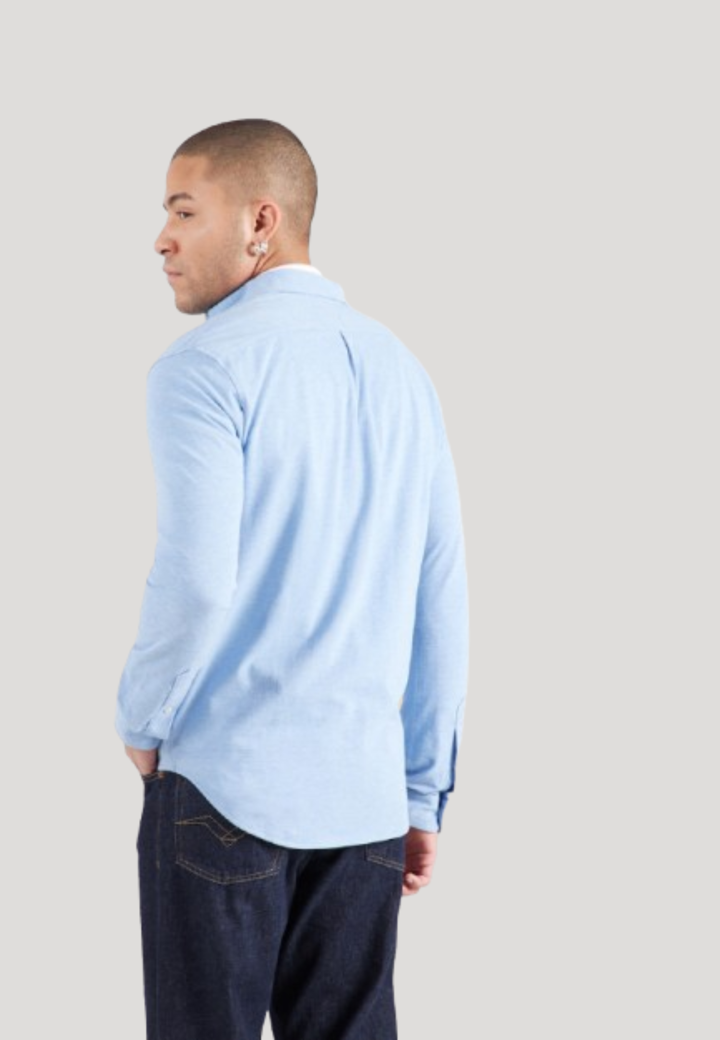 Polo Rolph Lauren Regular Fit Button Up Shirt in blue
